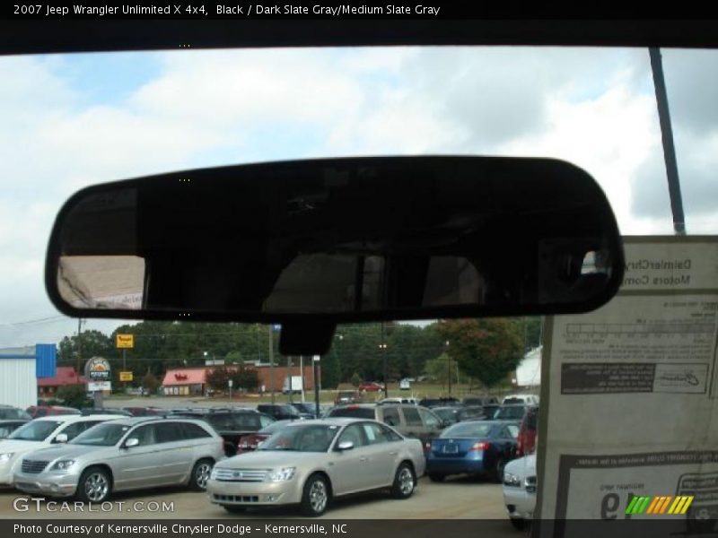 Black / Dark Slate Gray/Medium Slate Gray 2007 Jeep Wrangler Unlimited X 4x4