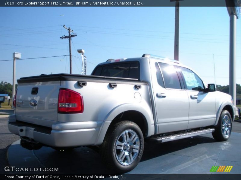  2010 Explorer Sport Trac Limited Brilliant Silver Metallic