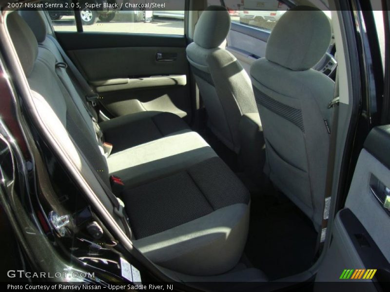 Super Black / Charcoal/Steel 2007 Nissan Sentra 2.0 S