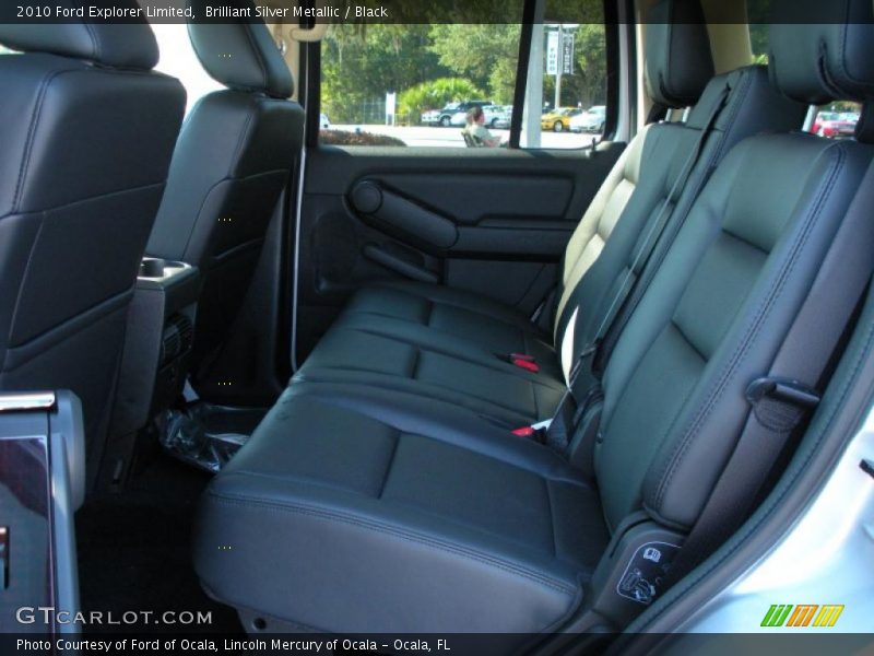 Brilliant Silver Metallic / Black 2010 Ford Explorer Limited