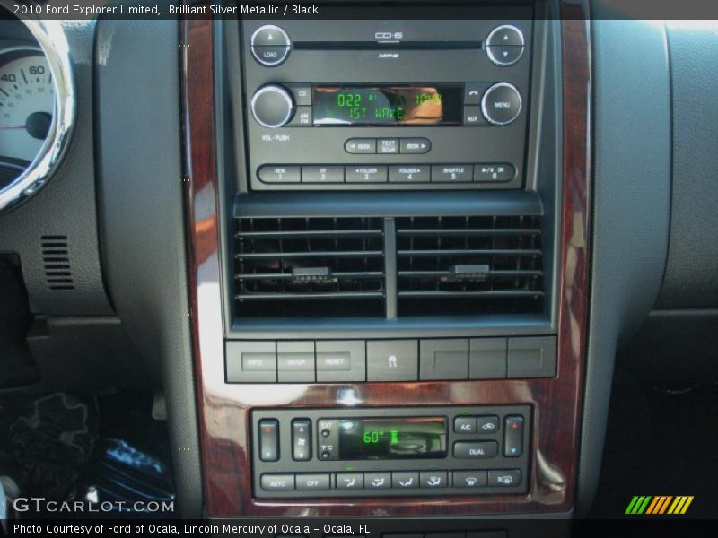 Controls of 2010 Explorer Limited