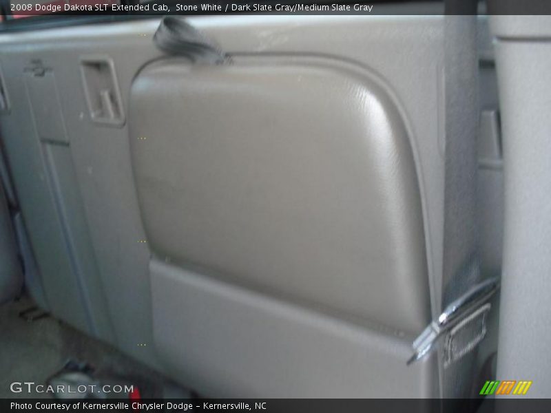 Stone White / Dark Slate Gray/Medium Slate Gray 2008 Dodge Dakota SLT Extended Cab