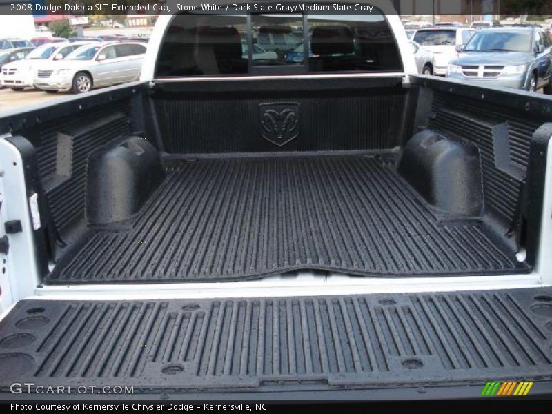 Stone White / Dark Slate Gray/Medium Slate Gray 2008 Dodge Dakota SLT Extended Cab