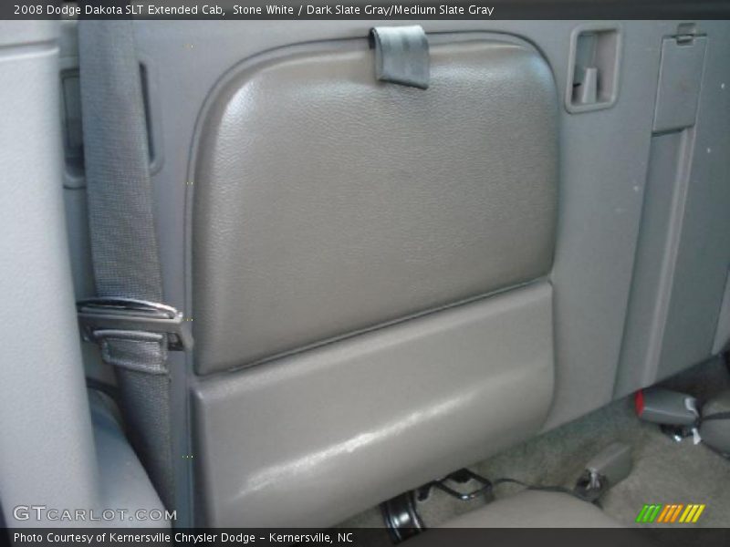 Stone White / Dark Slate Gray/Medium Slate Gray 2008 Dodge Dakota SLT Extended Cab