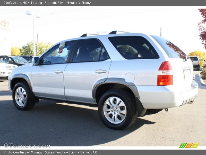 Starlight Silver Metallic / Ebony 2003 Acura MDX Touring
