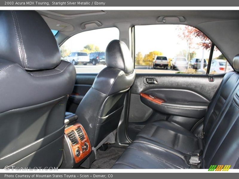  2003 MDX Touring Ebony Interior