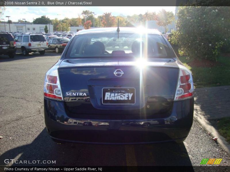Blue Onyx / Charcoal/Steel 2008 Nissan Sentra 2.0