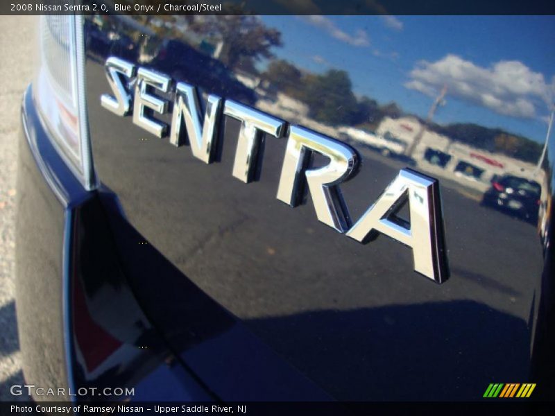 Blue Onyx / Charcoal/Steel 2008 Nissan Sentra 2.0