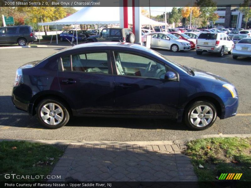 Blue Onyx / Charcoal/Steel 2008 Nissan Sentra 2.0