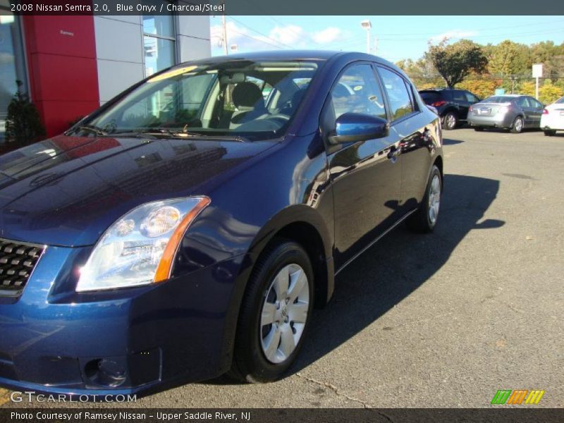 Blue Onyx / Charcoal/Steel 2008 Nissan Sentra 2.0