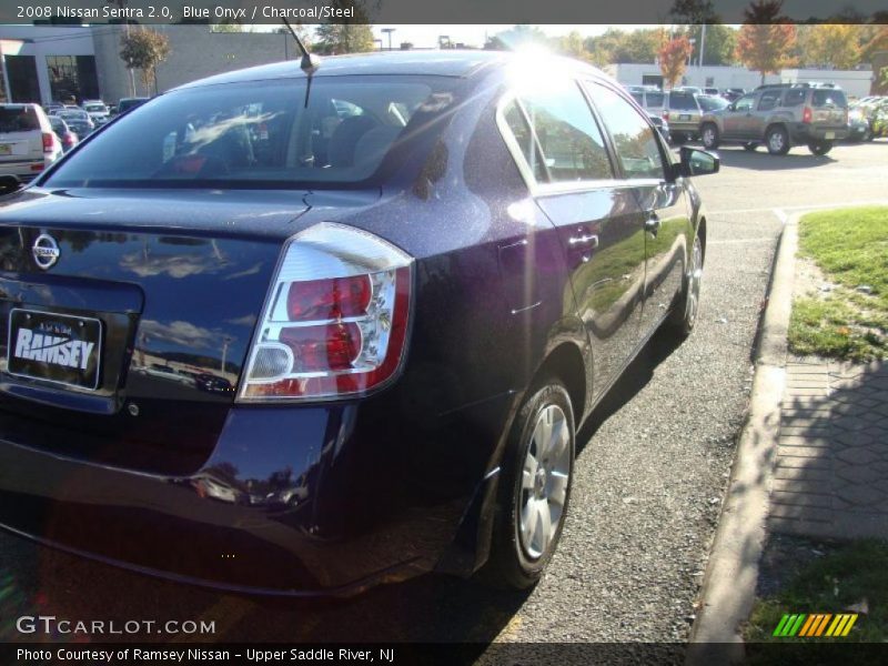 Blue Onyx / Charcoal/Steel 2008 Nissan Sentra 2.0