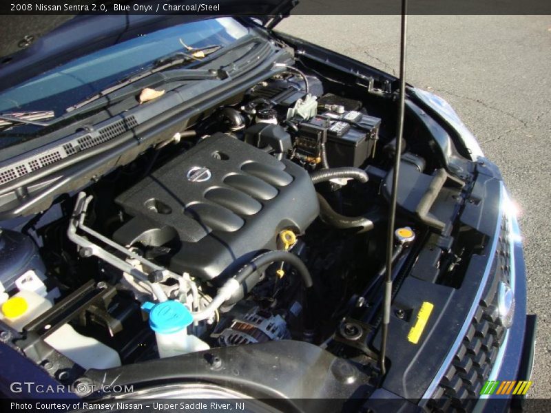 Blue Onyx / Charcoal/Steel 2008 Nissan Sentra 2.0