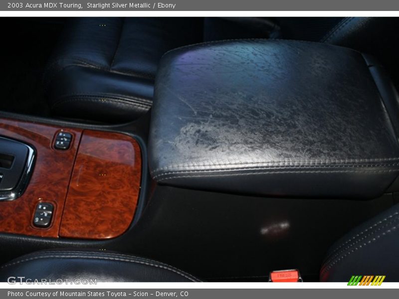 Starlight Silver Metallic / Ebony 2003 Acura MDX Touring