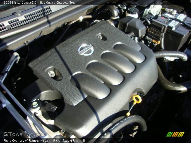 Blue Onyx / Charcoal/Steel 2008 Nissan Sentra 2.0