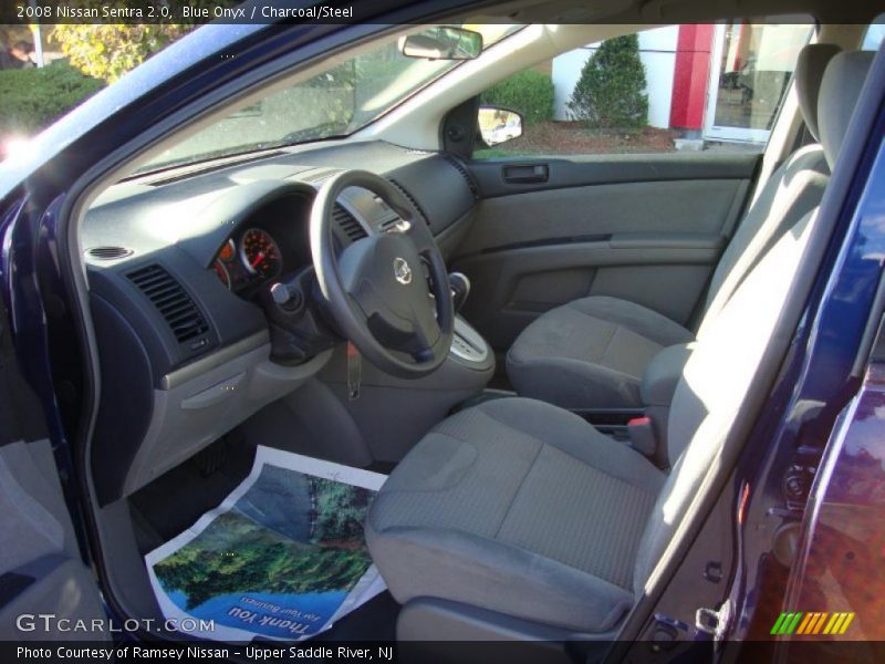 Blue Onyx / Charcoal/Steel 2008 Nissan Sentra 2.0
