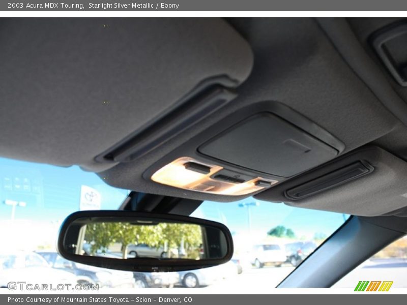 Starlight Silver Metallic / Ebony 2003 Acura MDX Touring
