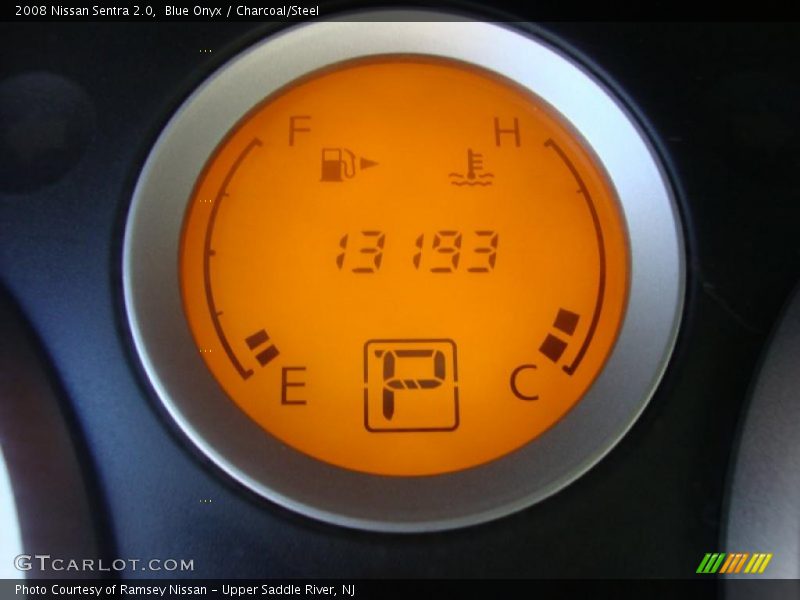 Blue Onyx / Charcoal/Steel 2008 Nissan Sentra 2.0