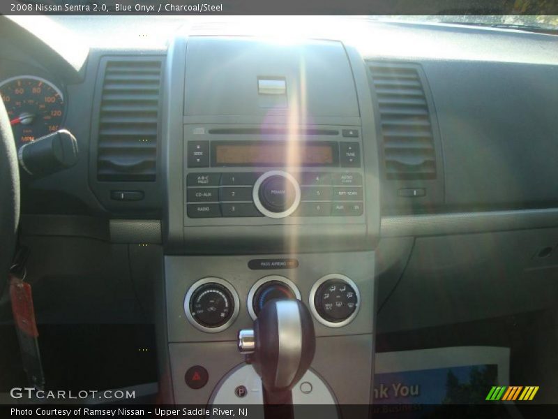 Blue Onyx / Charcoal/Steel 2008 Nissan Sentra 2.0