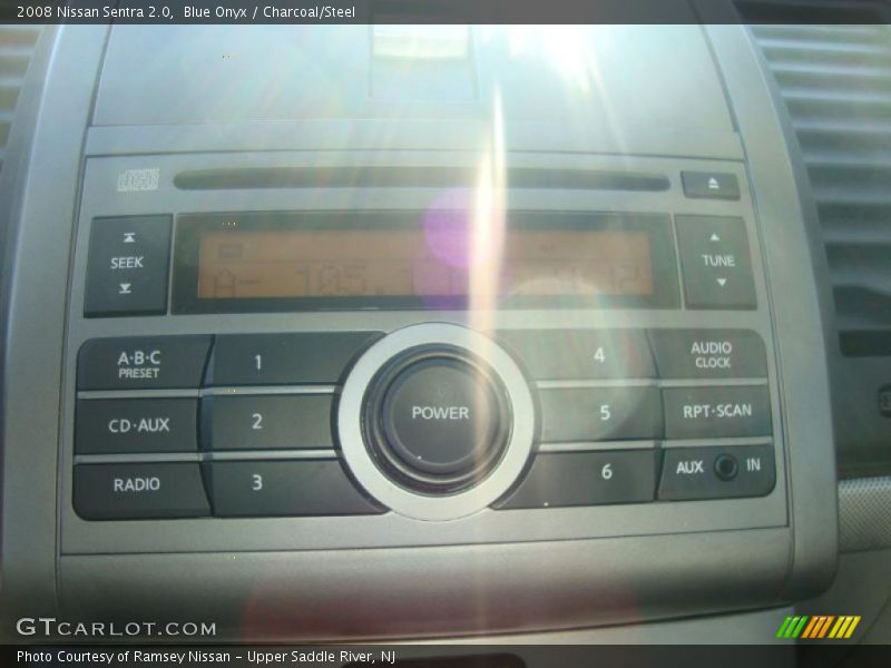 Blue Onyx / Charcoal/Steel 2008 Nissan Sentra 2.0