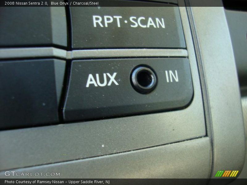 Blue Onyx / Charcoal/Steel 2008 Nissan Sentra 2.0
