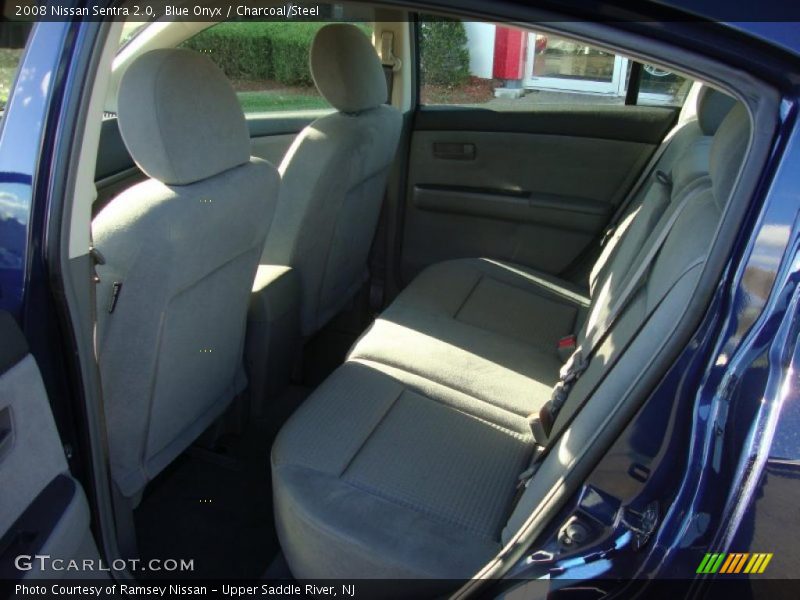 Blue Onyx / Charcoal/Steel 2008 Nissan Sentra 2.0