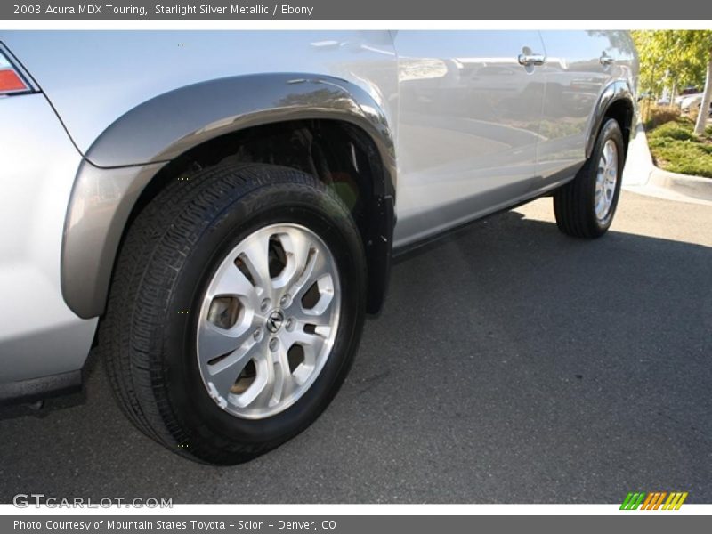 Starlight Silver Metallic / Ebony 2003 Acura MDX Touring