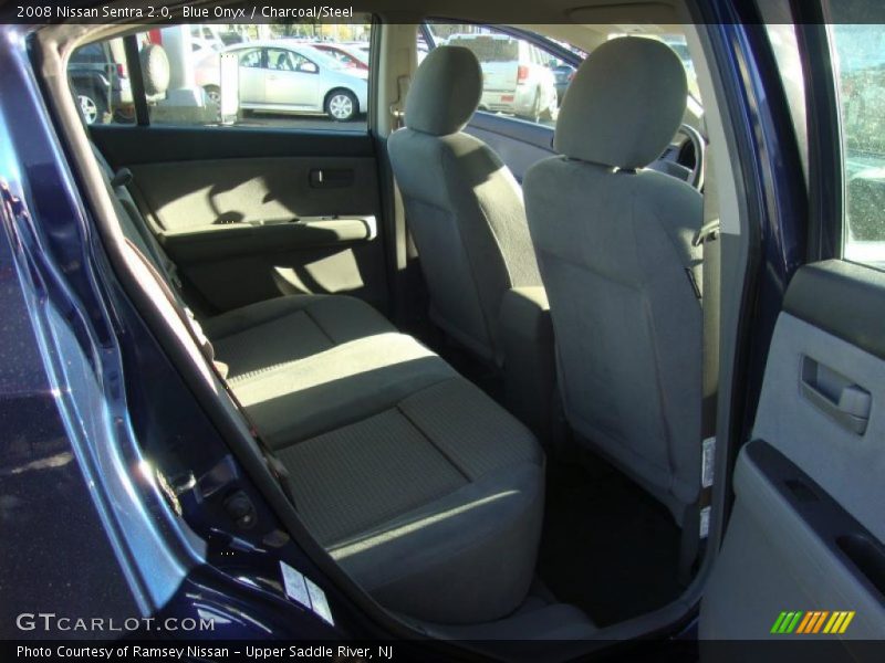 Blue Onyx / Charcoal/Steel 2008 Nissan Sentra 2.0