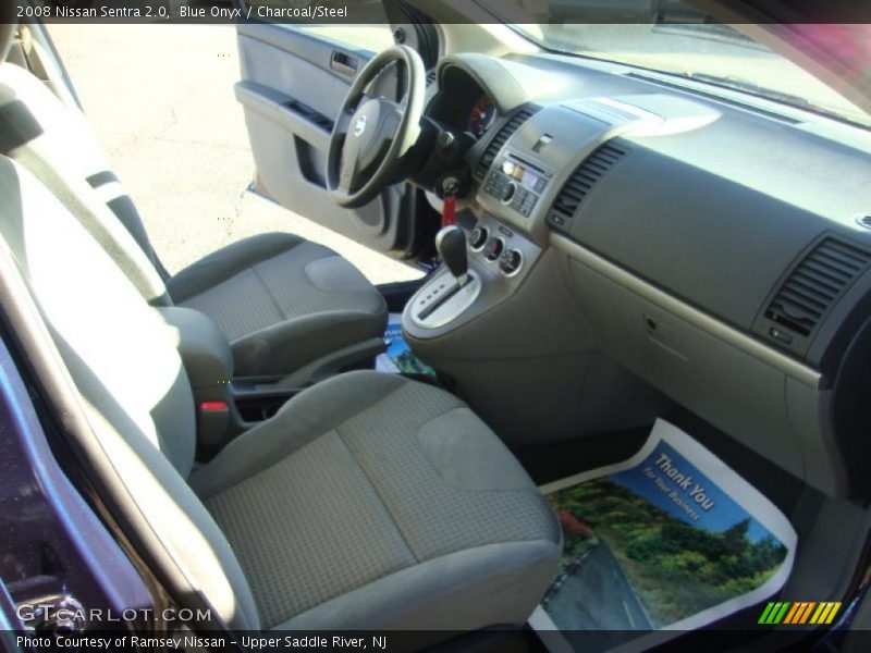 Blue Onyx / Charcoal/Steel 2008 Nissan Sentra 2.0
