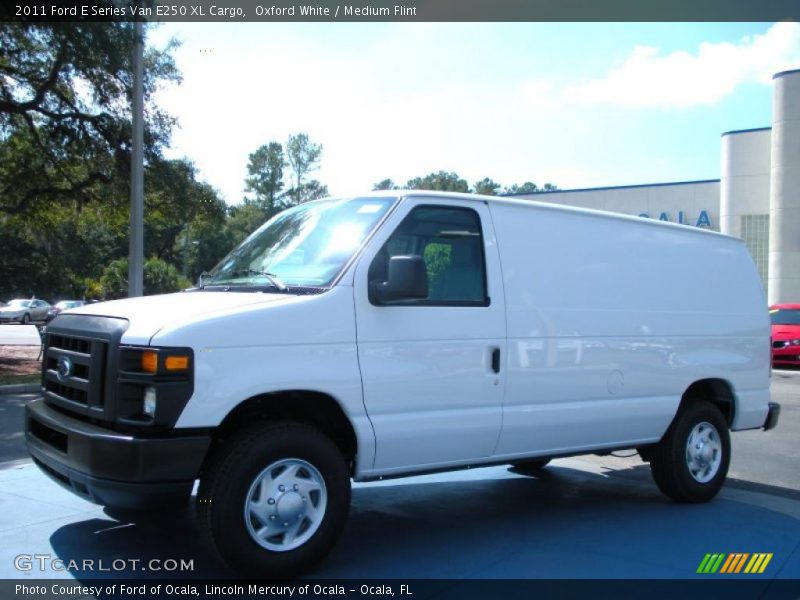 Front 3/4 View of 2011 E Series Van E250 XL Cargo