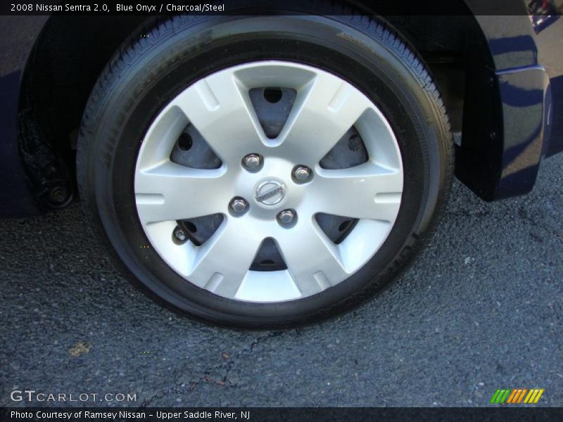 Blue Onyx / Charcoal/Steel 2008 Nissan Sentra 2.0