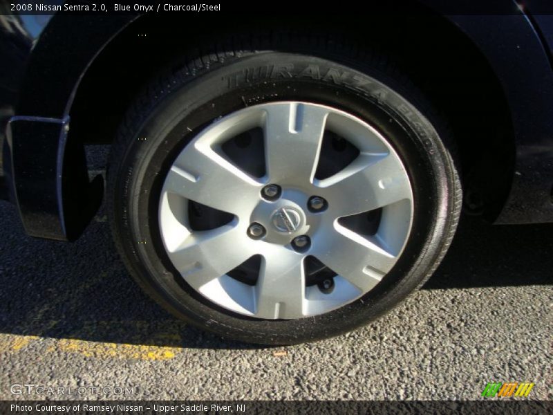 Blue Onyx / Charcoal/Steel 2008 Nissan Sentra 2.0