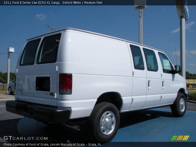 Oxford White / Medium Flint 2011 Ford E Series Van E250 XL Cargo