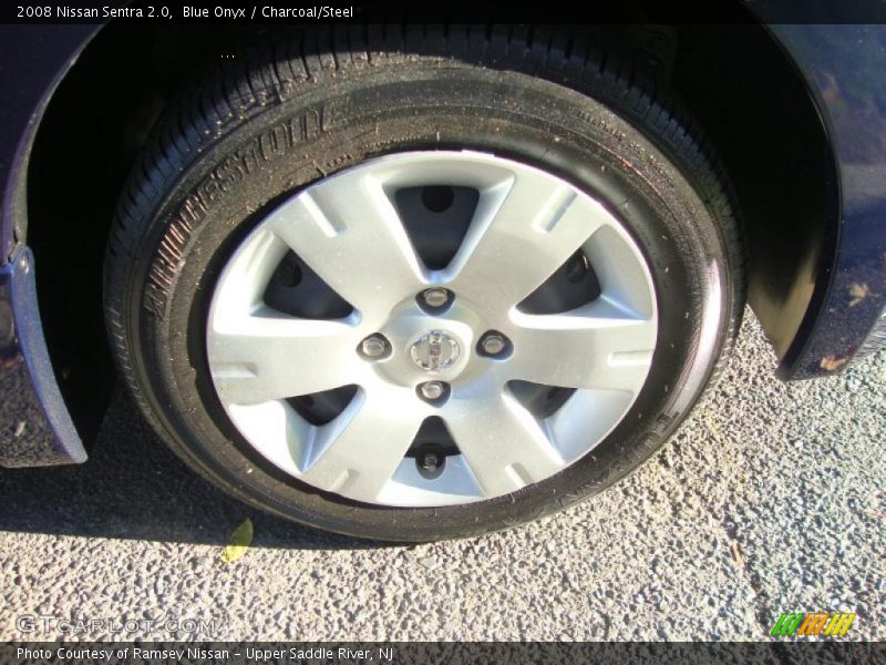 Blue Onyx / Charcoal/Steel 2008 Nissan Sentra 2.0