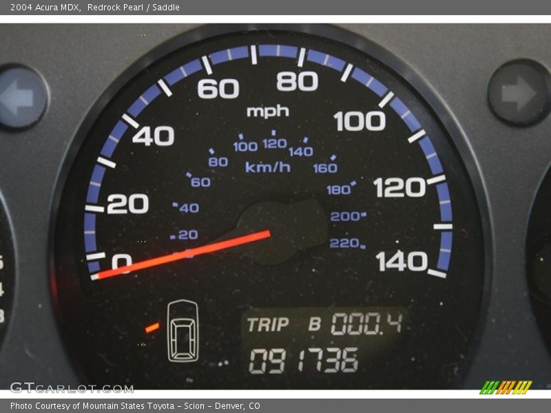 Redrock Pearl / Saddle 2004 Acura MDX