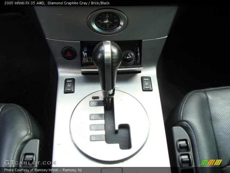Diamond Graphite Gray / Brick/Black 2005 Infiniti FX 35 AWD