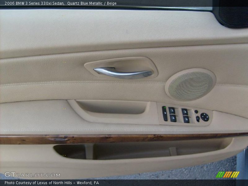 Quartz Blue Metallic / Beige 2006 BMW 3 Series 330xi Sedan