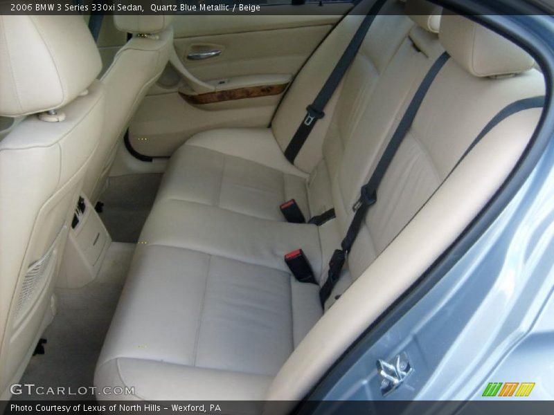 Quartz Blue Metallic / Beige 2006 BMW 3 Series 330xi Sedan