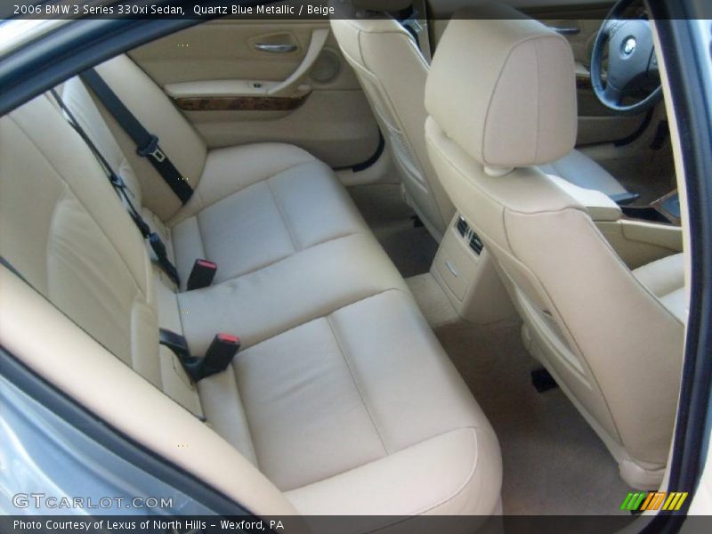 Quartz Blue Metallic / Beige 2006 BMW 3 Series 330xi Sedan