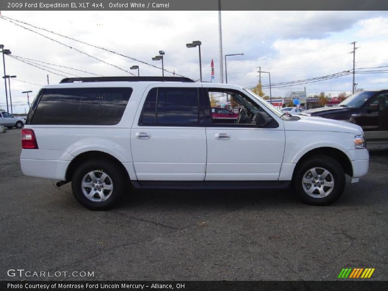 Oxford White / Camel 2009 Ford Expedition EL XLT 4x4
