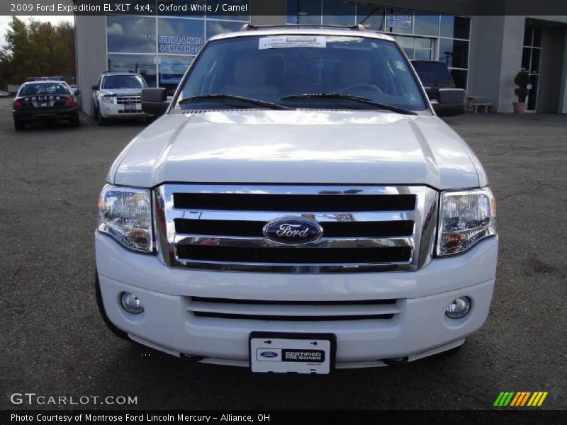 Oxford White / Camel 2009 Ford Expedition EL XLT 4x4