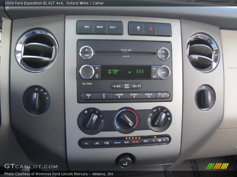 Controls of 2009 Expedition EL XLT 4x4