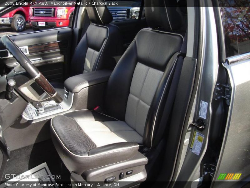 Vapor Silver Metallic / Charcoal Black 2008 Lincoln MKX AWD