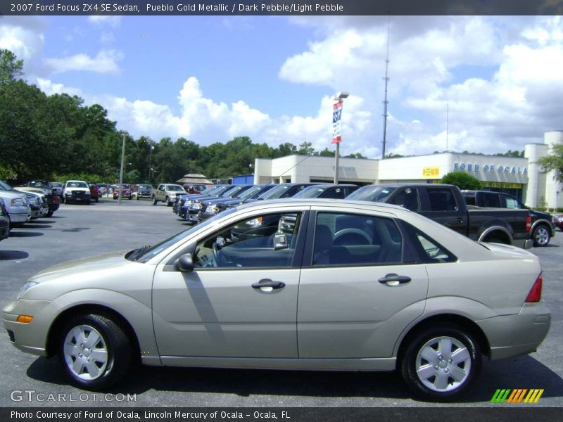 Pueblo Gold Metallic / Dark Pebble/Light Pebble 2007 Ford Focus ZX4 SE Sedan