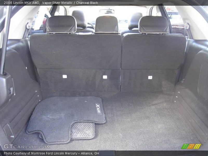 Vapor Silver Metallic / Charcoal Black 2008 Lincoln MKX AWD