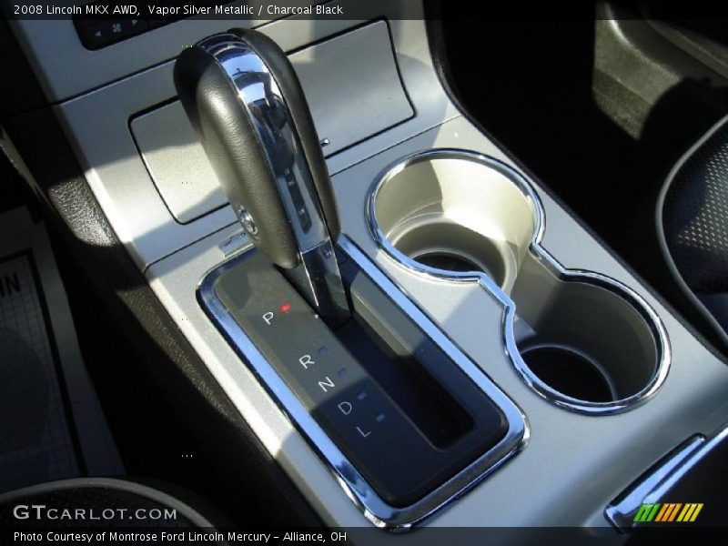 Vapor Silver Metallic / Charcoal Black 2008 Lincoln MKX AWD