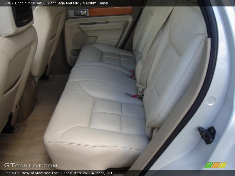 Light Sage Metallic / Medium Camel 2007 Lincoln MKX AWD
