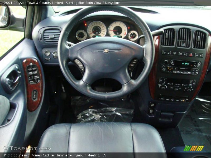 Dashboard of 2001 Town & Country Limited