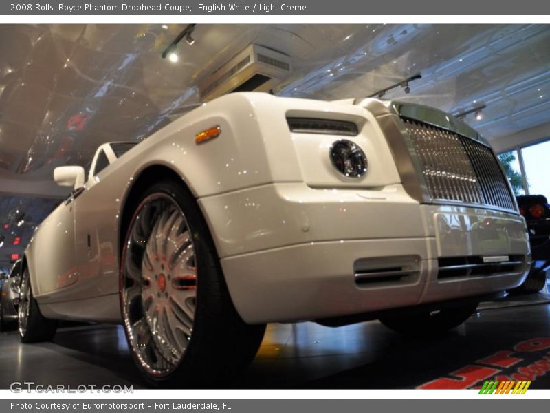 English White / Light Creme 2008 Rolls-Royce Phantom Drophead Coupe
