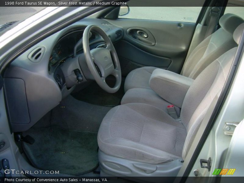 Medium Graphite Interior - 1998 Taurus SE Wagon 