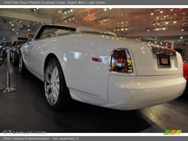 English White / Light Creme 2008 Rolls-Royce Phantom Drophead Coupe